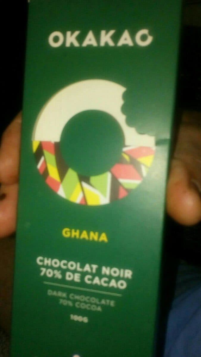 Okakao Chocolat Ghana packshot