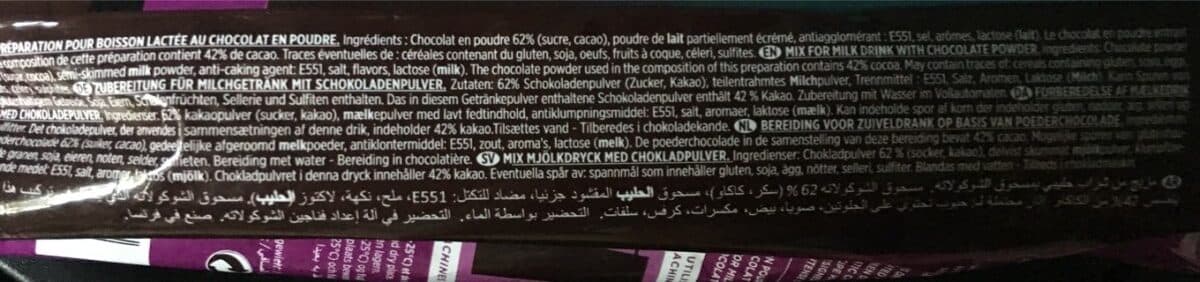 Chocolaterie Monbana Lacte 4* intense 42% cacao packshot