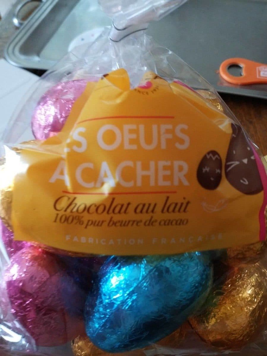 Open Food Facts Les oeufs à cacher (chocolat au lait) packshot