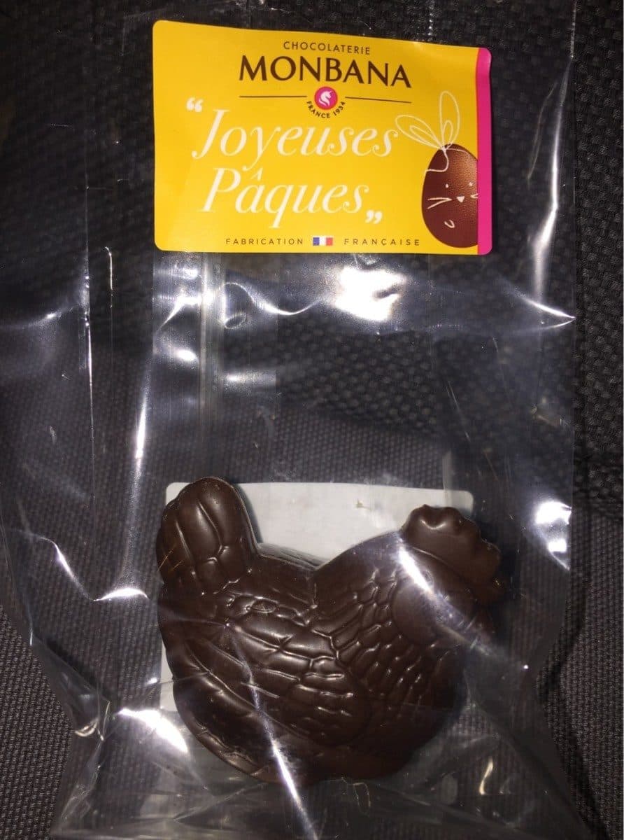 Chocolaterie Monbana Joyeuses paques packshot