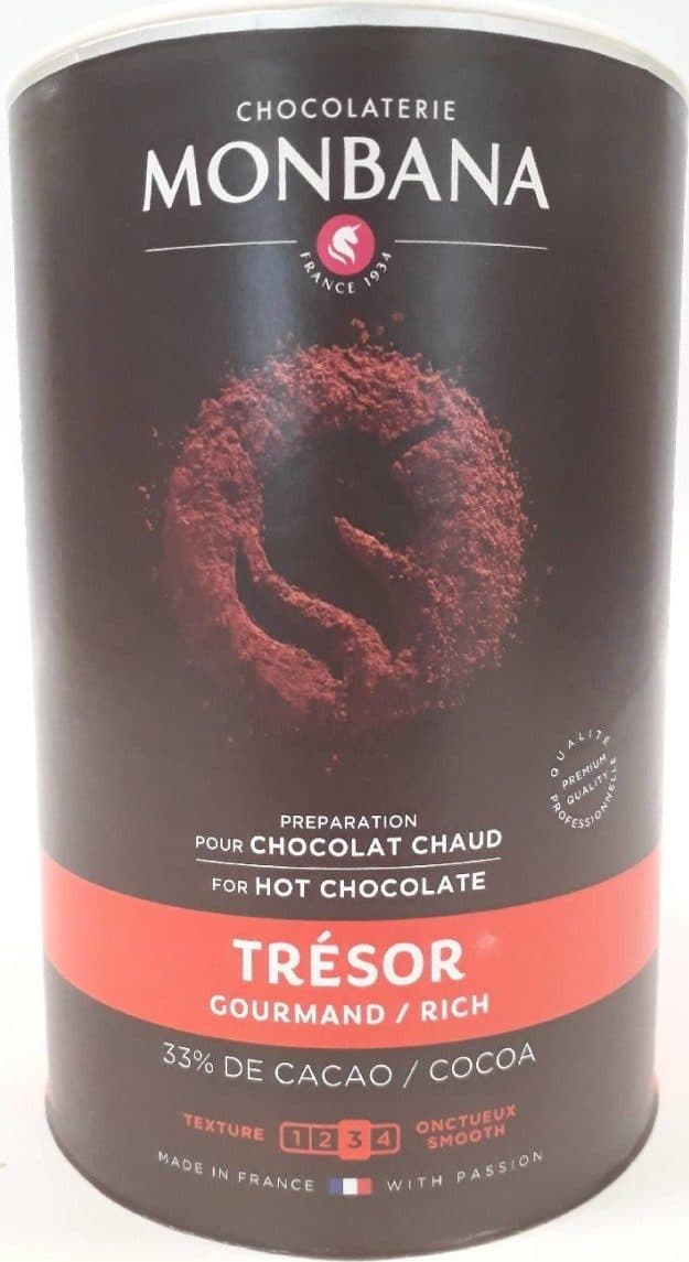 Monbana Chocolat en poudre Trésor 1 kg packshot