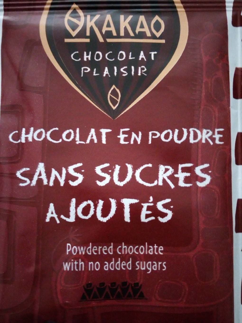Okakao Okakao chocolat plaisir en poudre packshot