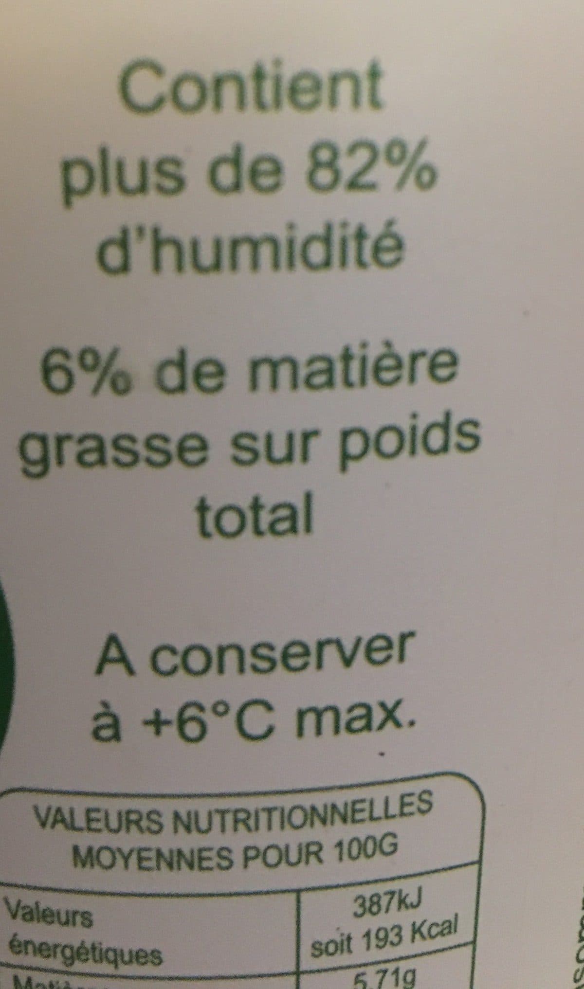 Ferme de l'âne vert Frais faisselle de chèvre fermier packshot