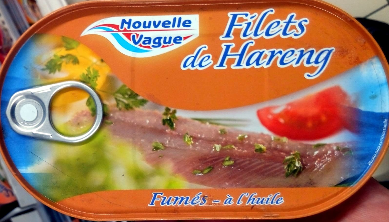 Nouvelle Vague Filets de hareng fumés à l'huile packshot