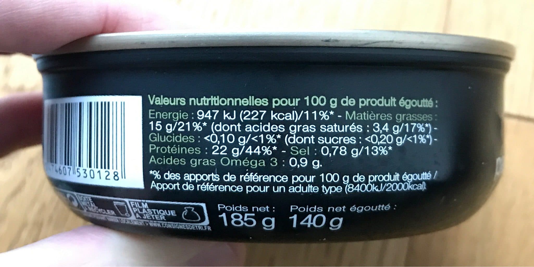 Parallèles Thon en morceaux à l'huile d'Olive packshot