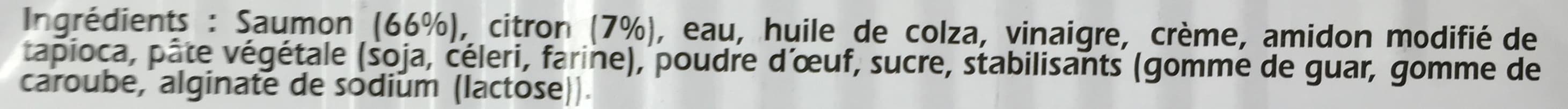 Nouvelle Vague Filets de Saumon sauce Citron packshot