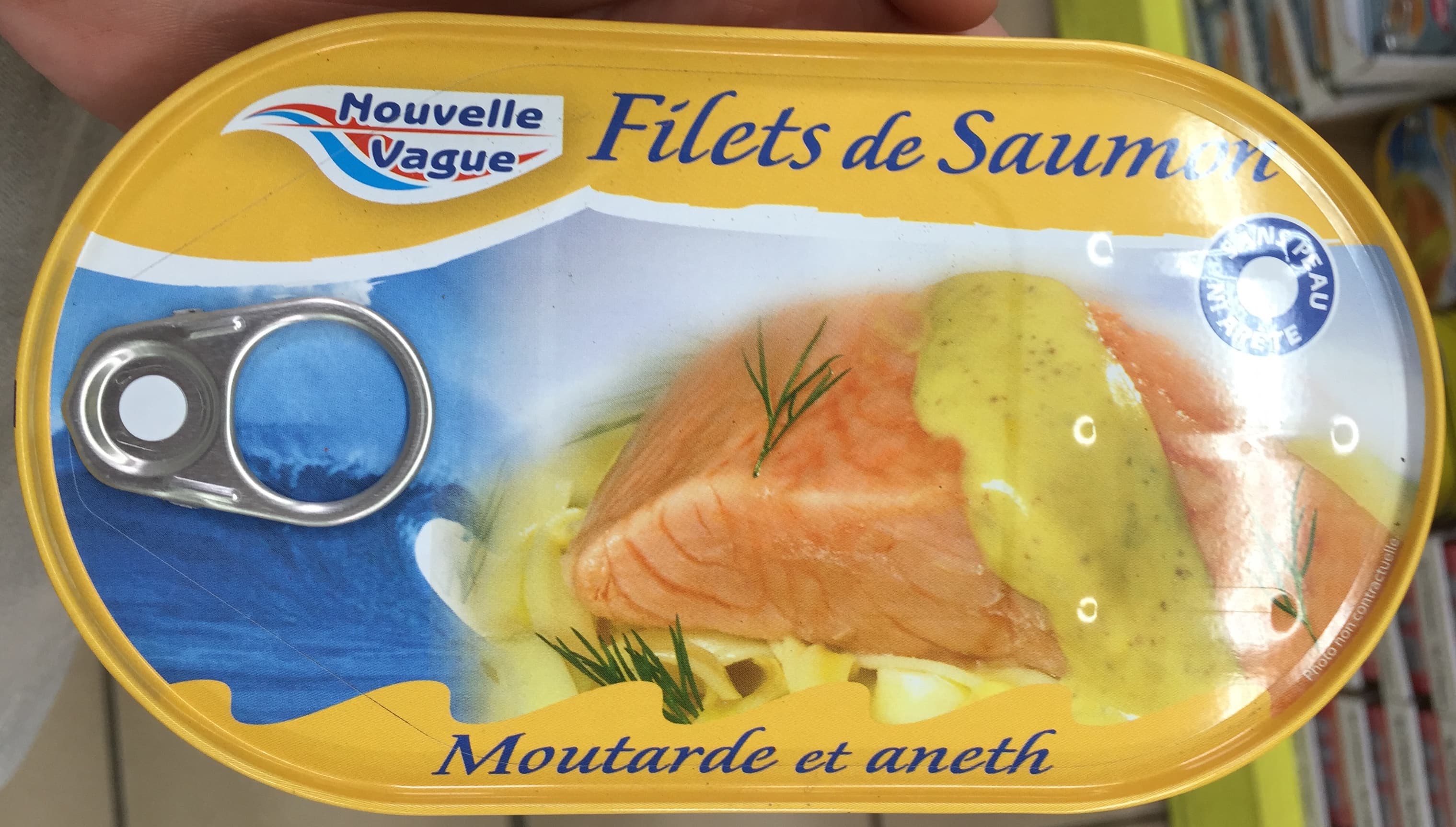 Nouvelle Vague Filets de Saumon Moutarde et Aneth packshot