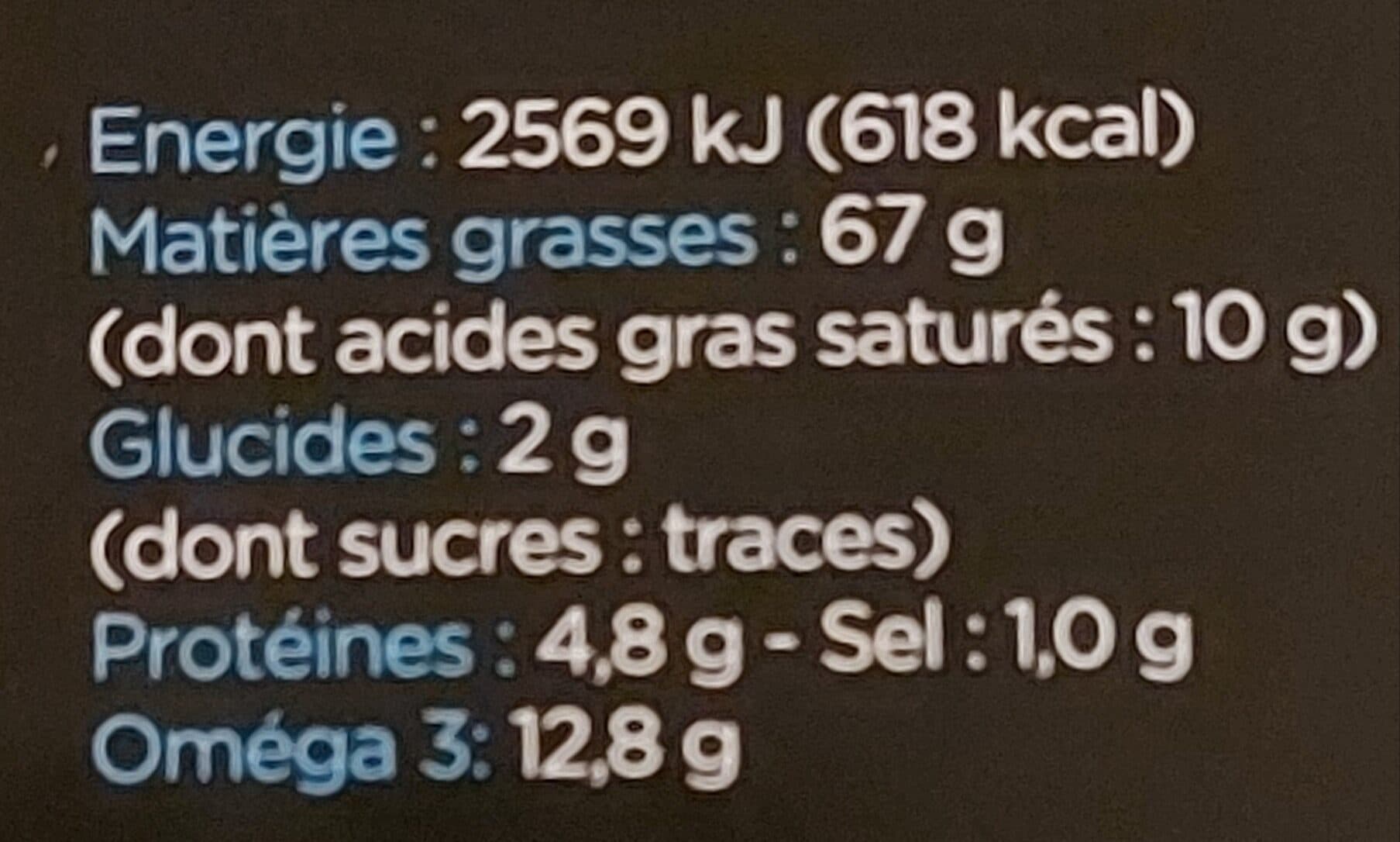 Parallèles Foie de Morue goût fumé packshot
