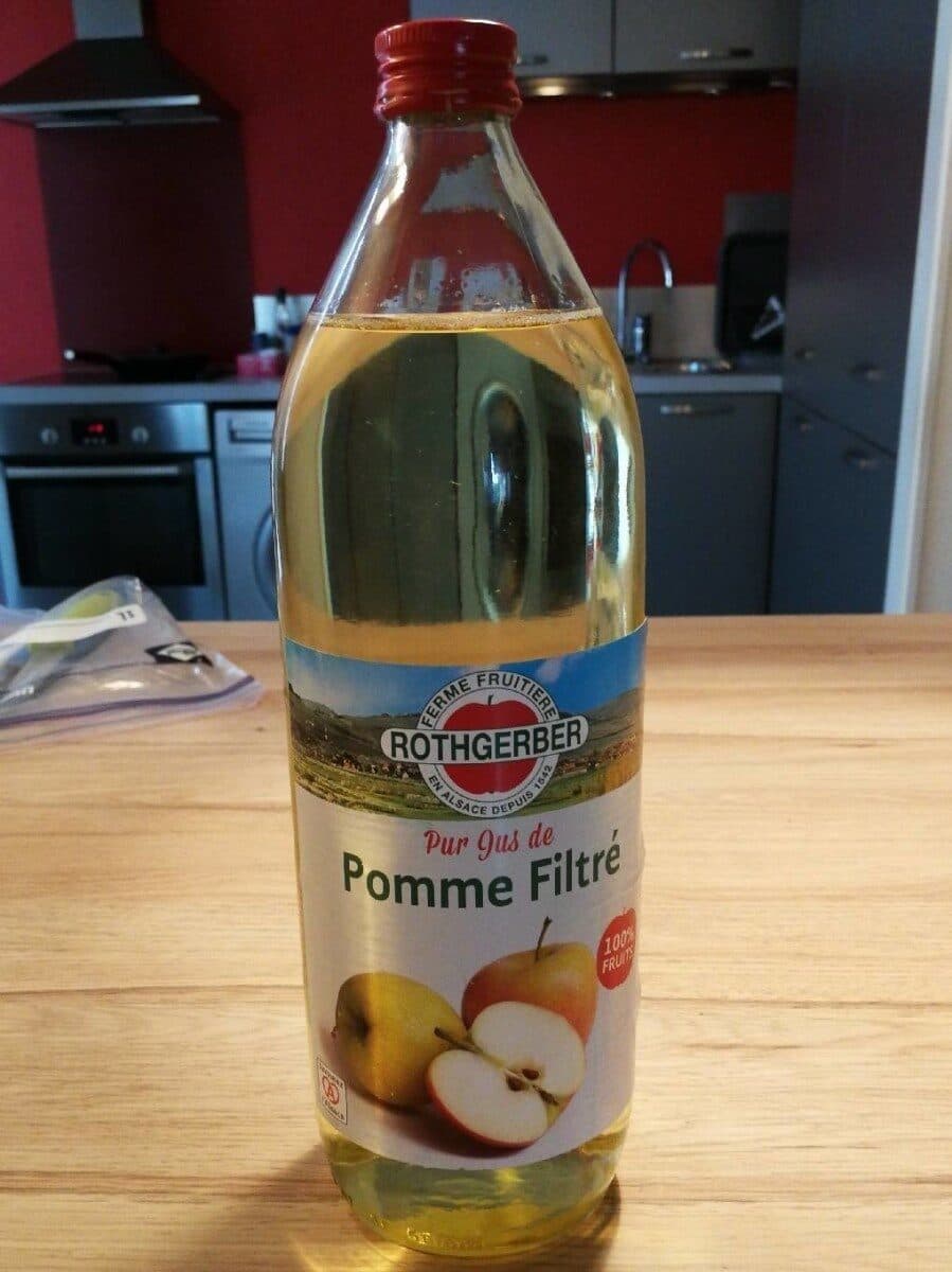 Rothgerber Jus de Pomme d'Alsace filtré packshot