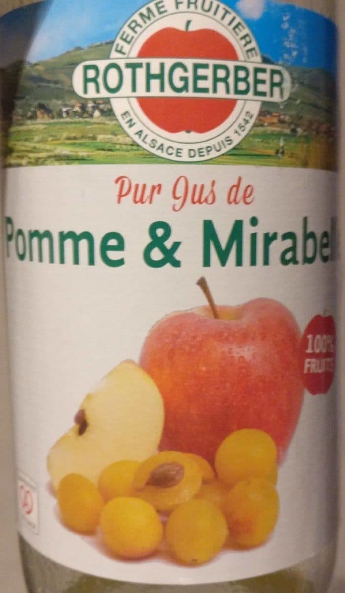 Open Food Facts Jus Pomme & Mirabelle packshot