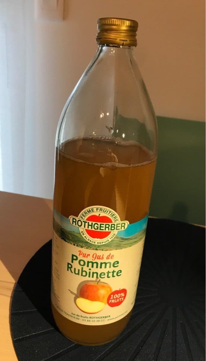 Open Food Facts Pur jus de pomme rubinette packshot