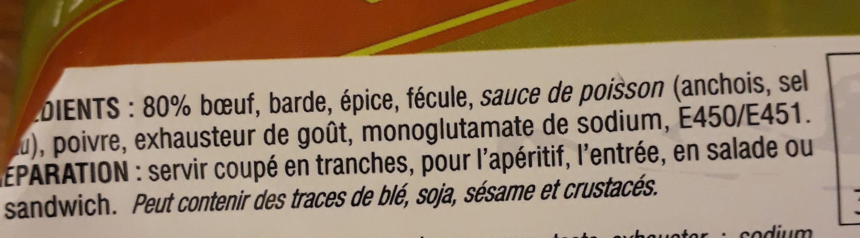 Open Food Facts Gio Bo Thia La packshot