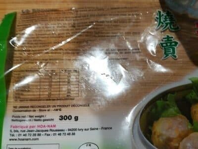 Ha Nam Bouchées porc crevette surgeles packshot