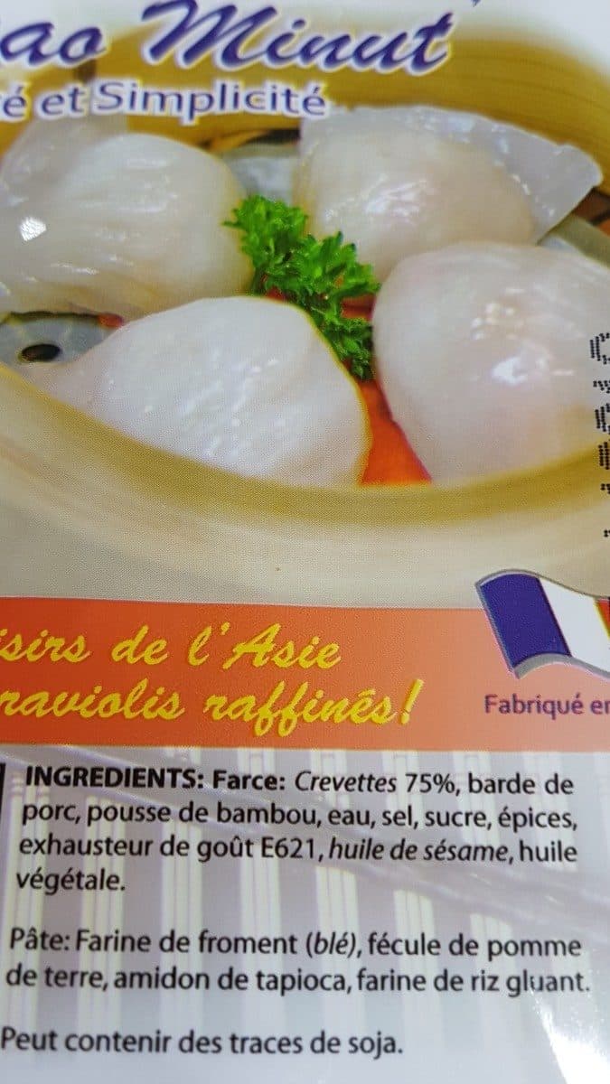 Hoa nam Hacao minut packshot