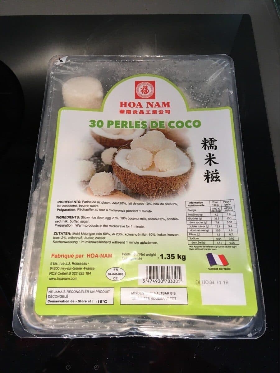 Hoa Nam Perles de coco packshot