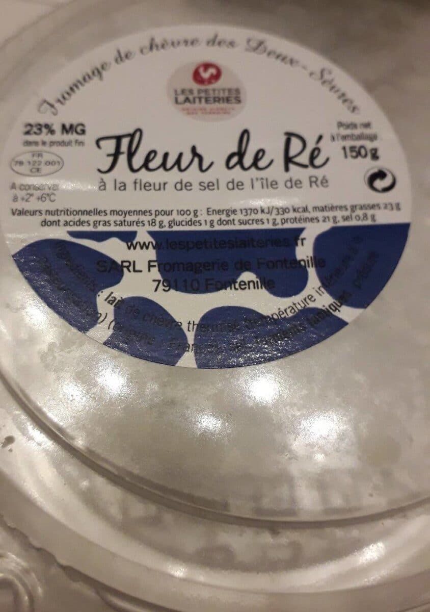 Les Petites Laiteries Fleur de Ré packshot