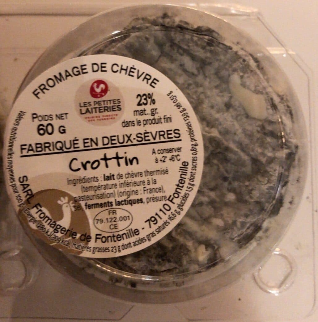 Les Petites Laiteries Crottin de chevre packshot