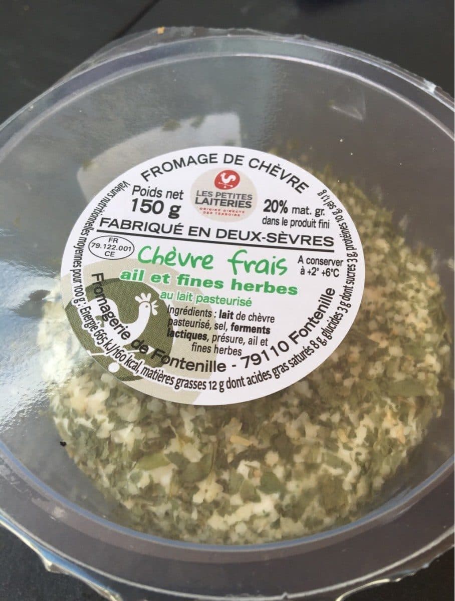 Open Food Facts Fromage de chevre packshot