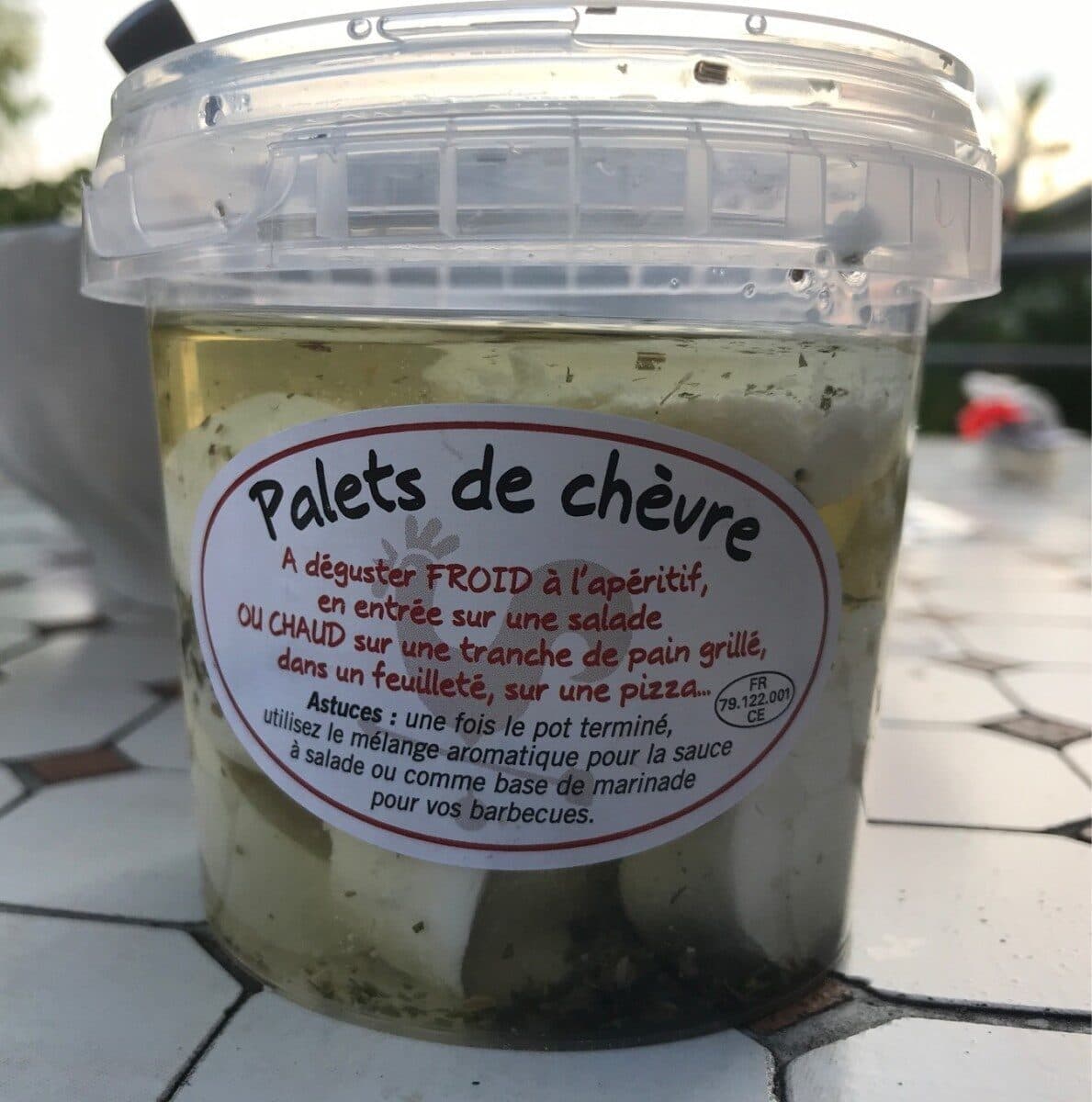 Open Food Facts Palets de chèvre packshot