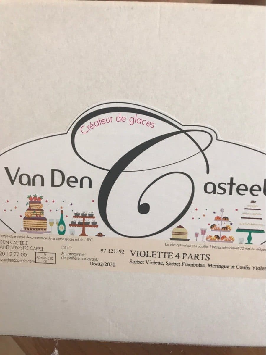 Open Food Facts Glace Framboise Violette packshot