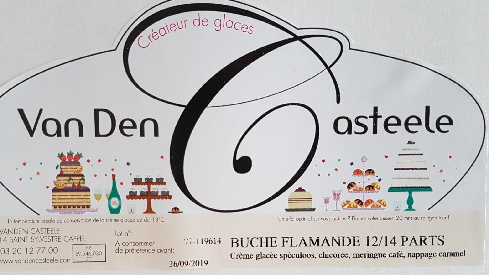 Open Food Facts Bûche flamande packshot