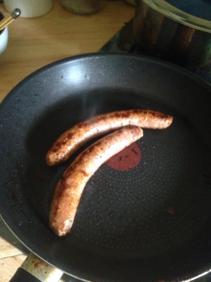 Open Food Facts Godiveaux (chipolatas) aux herbes packshot
