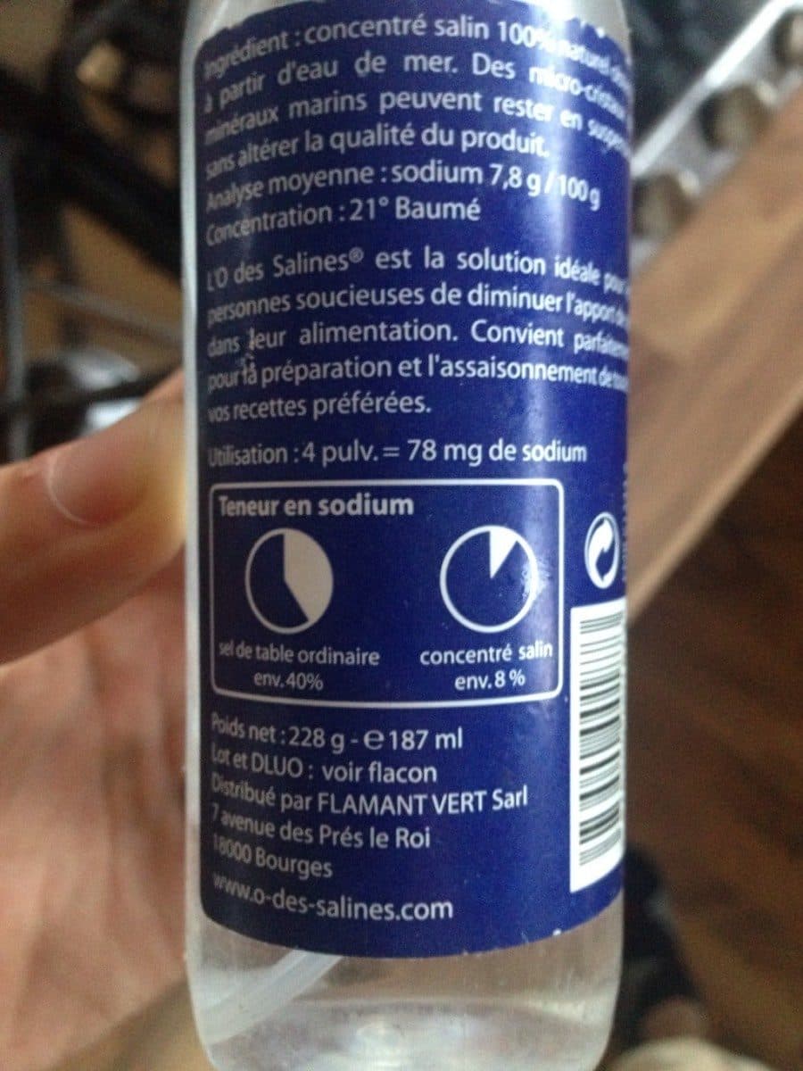 l'O des Salines L'O des salines packshot