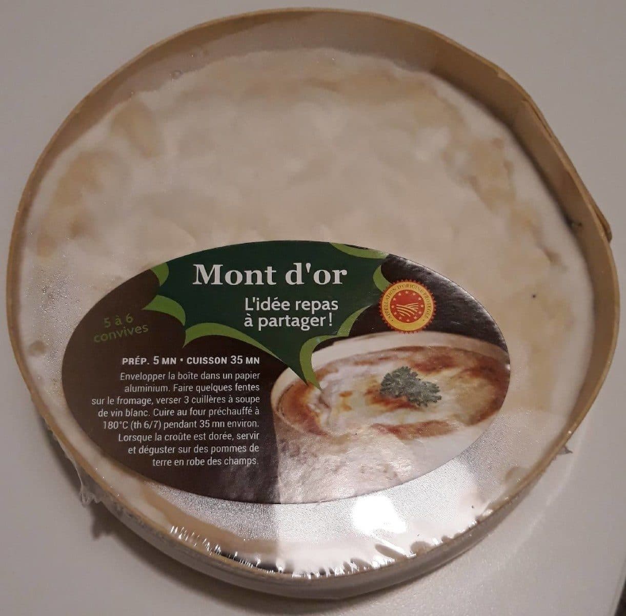 Open Food Facts Mont d'or packshot