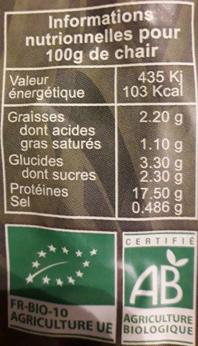 DeMarne Moules bio packshot
