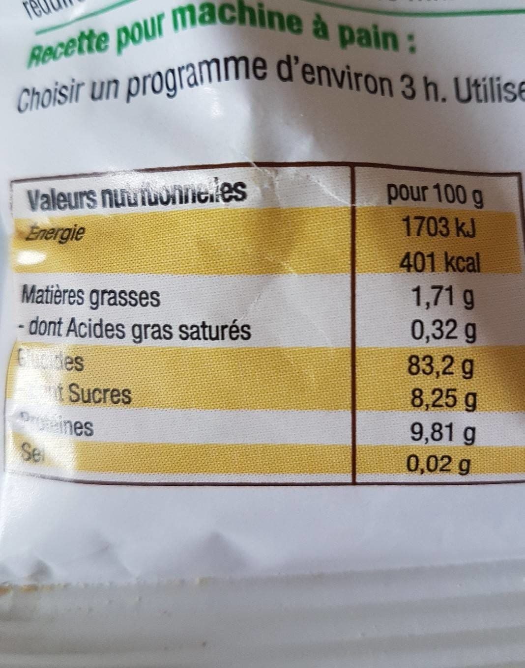 Minoterie Prunault Levain pour pain de seigle packshot