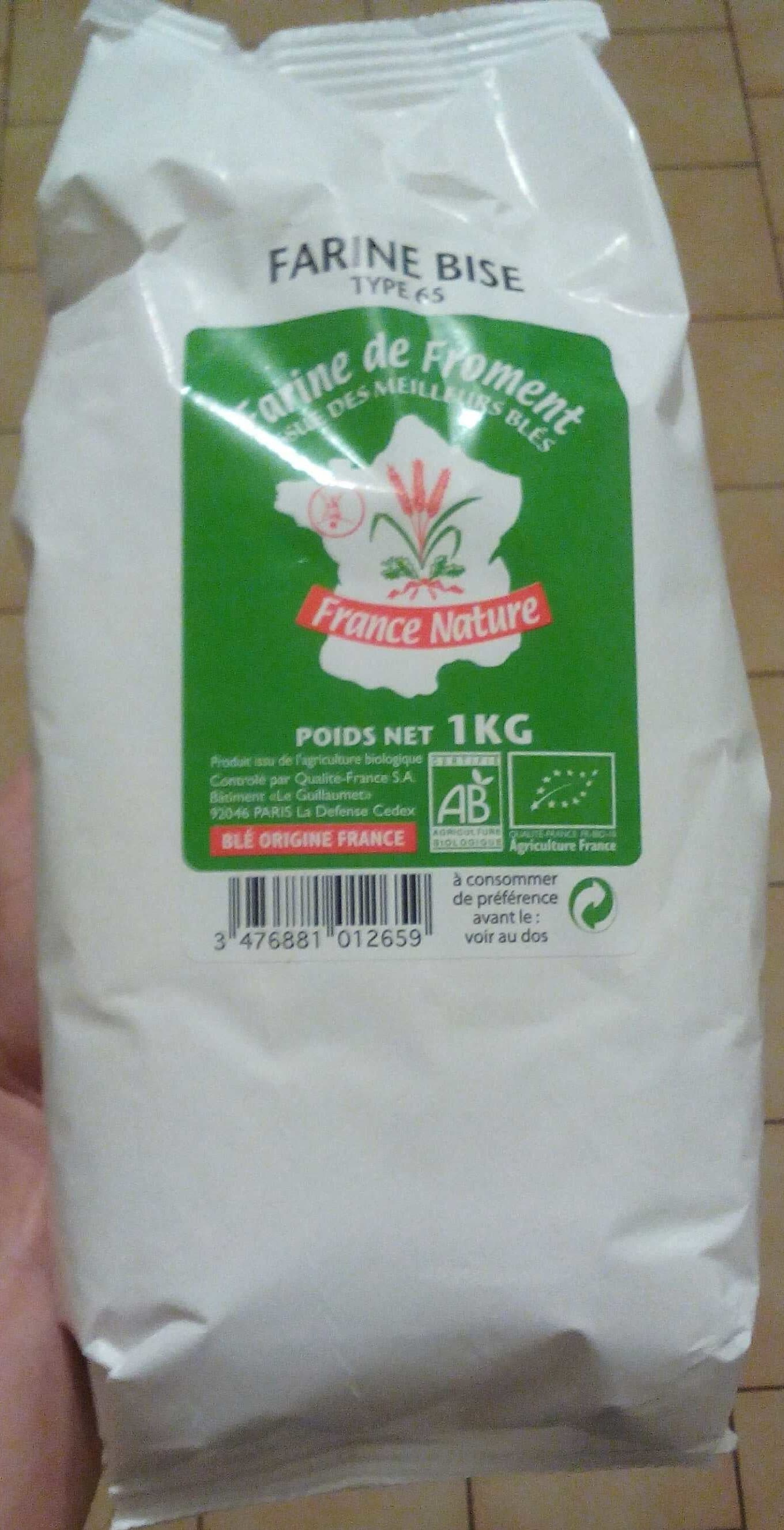 France Nature Farine Bise Farine de Froment packshot