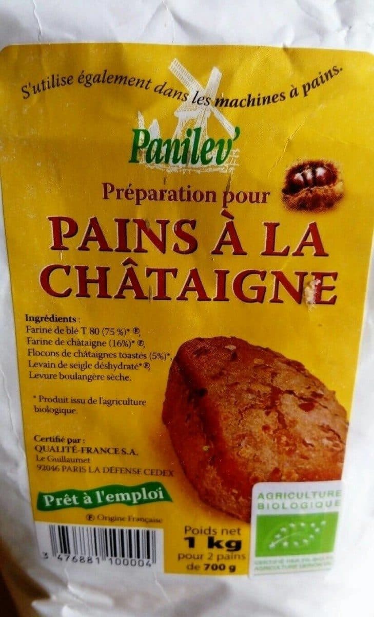 Open Food Facts 1KG Panilev Preparation Pain a La Chataigne packshot