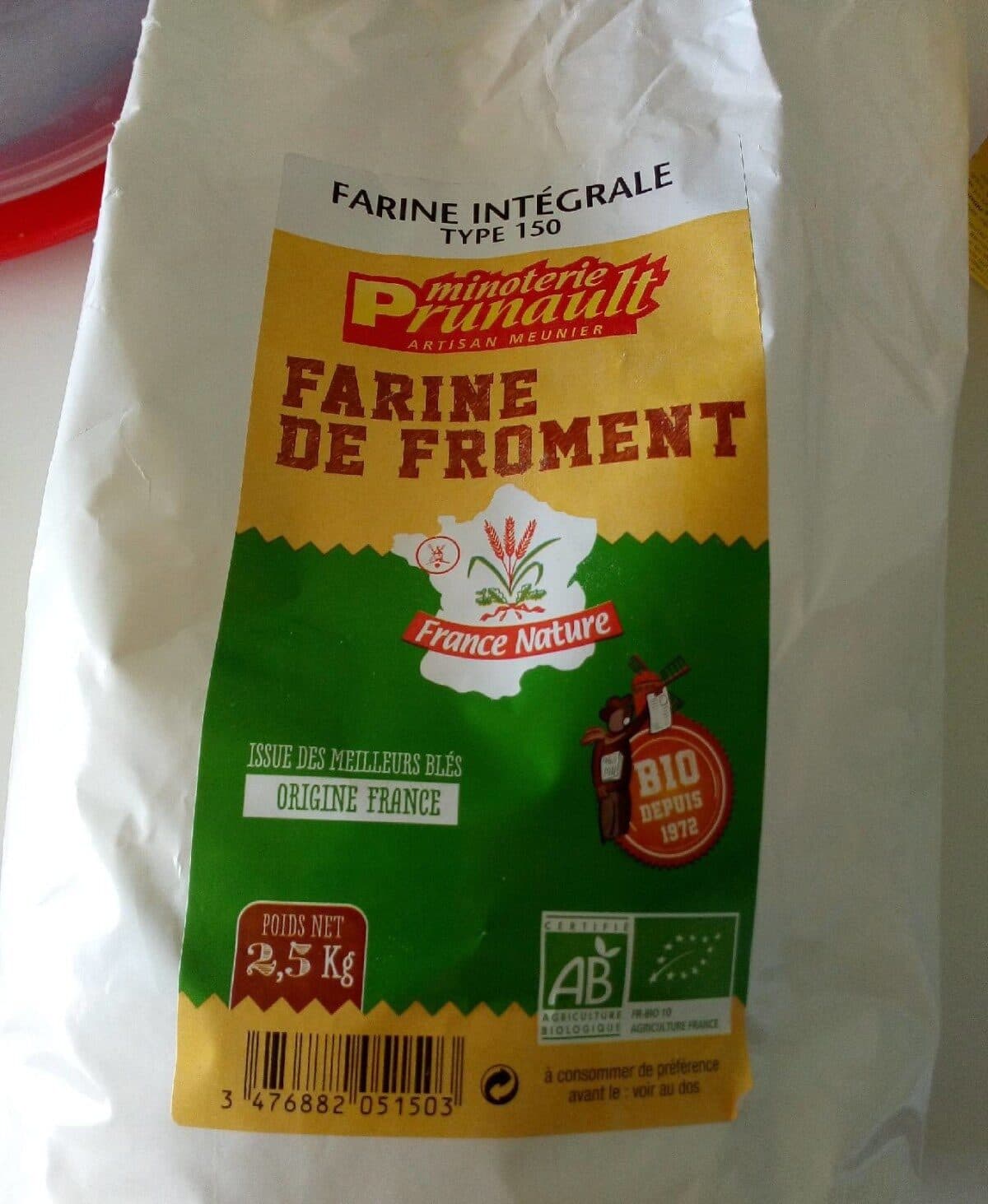 Open Food Facts Farine T150 packshot