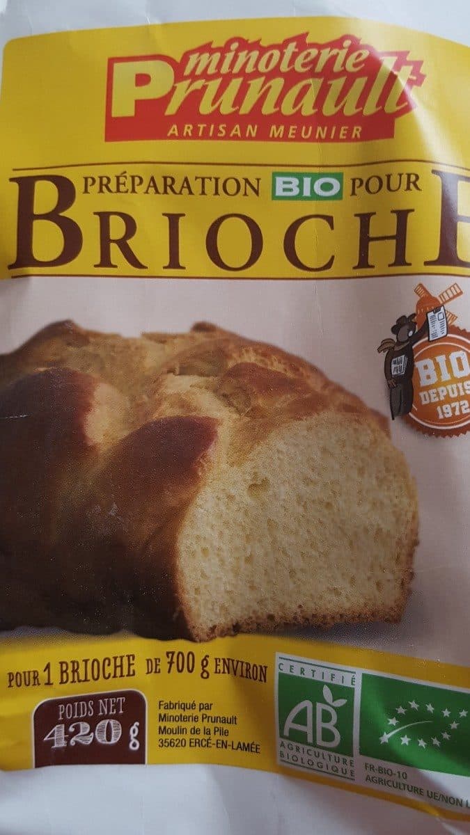 Minoterie Prunault Préparation pour brioche packshot