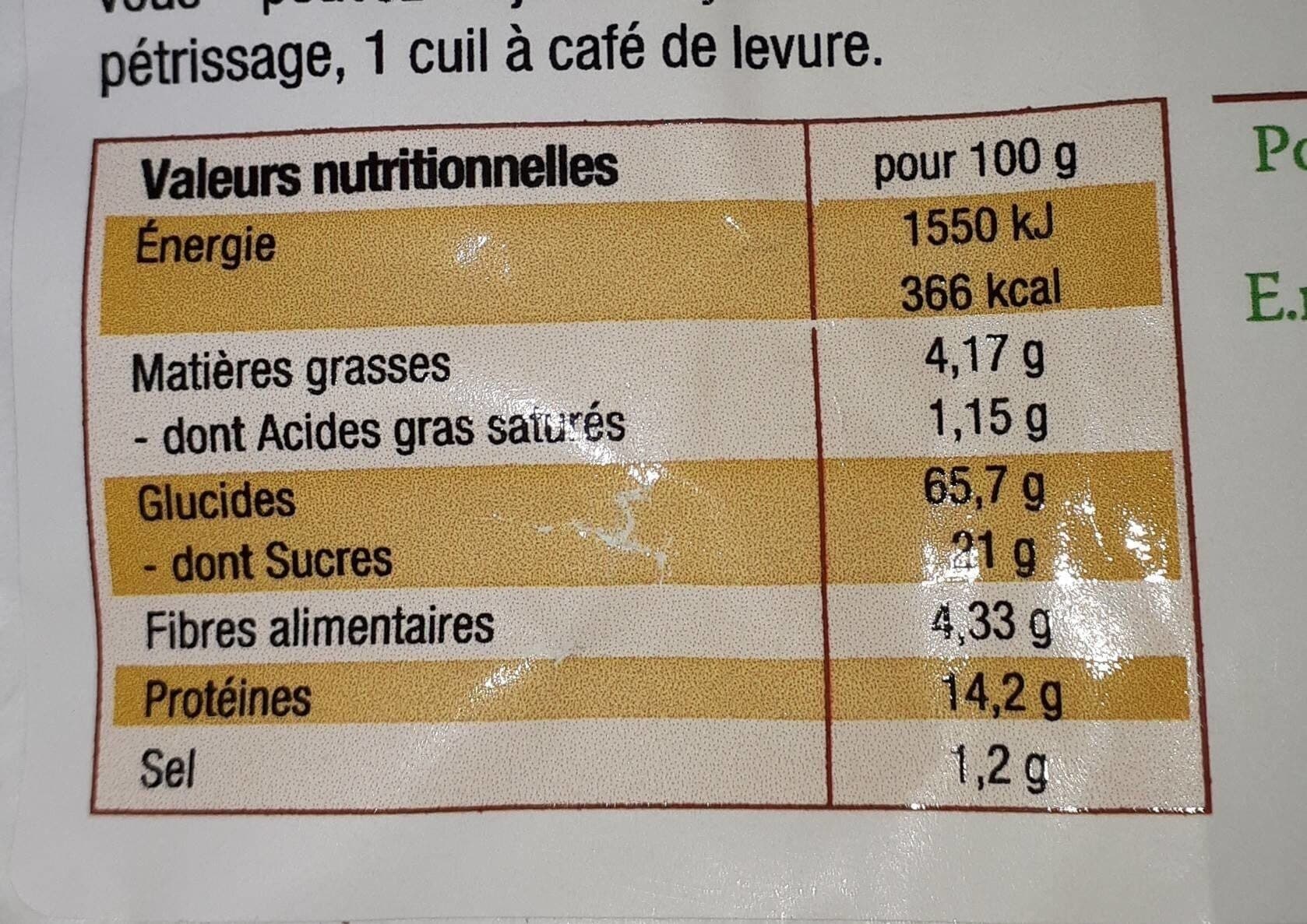 Minoterie Prunault Préparation pour brioche packshot