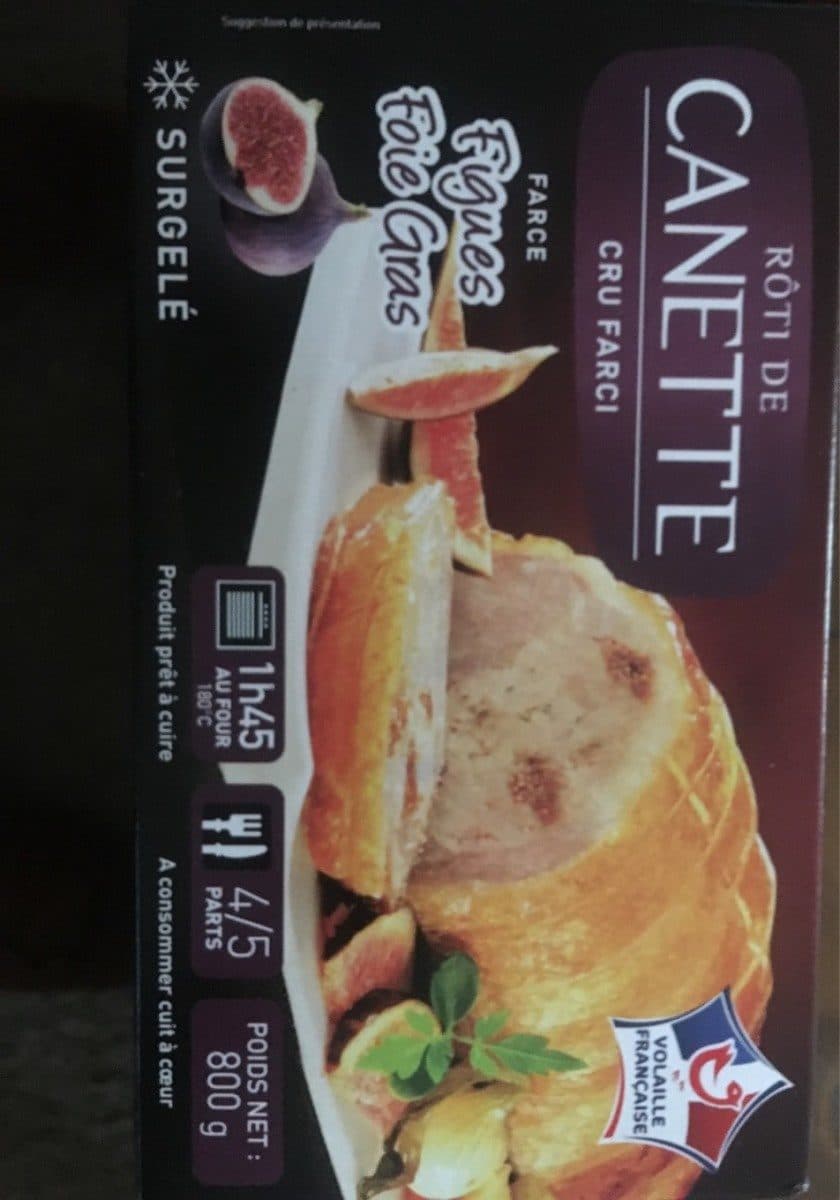 Open Food Facts Roti de cabette cru farci packshot
