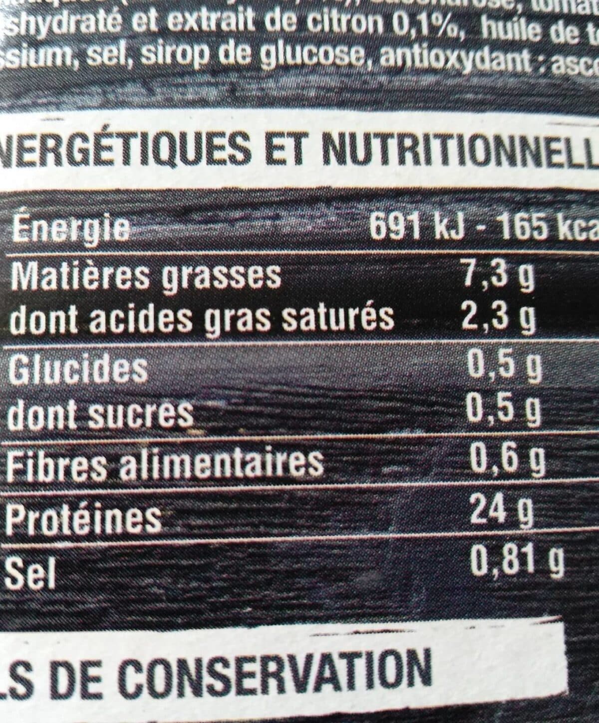 Open Food Facts Filet de poulet cuit packshot