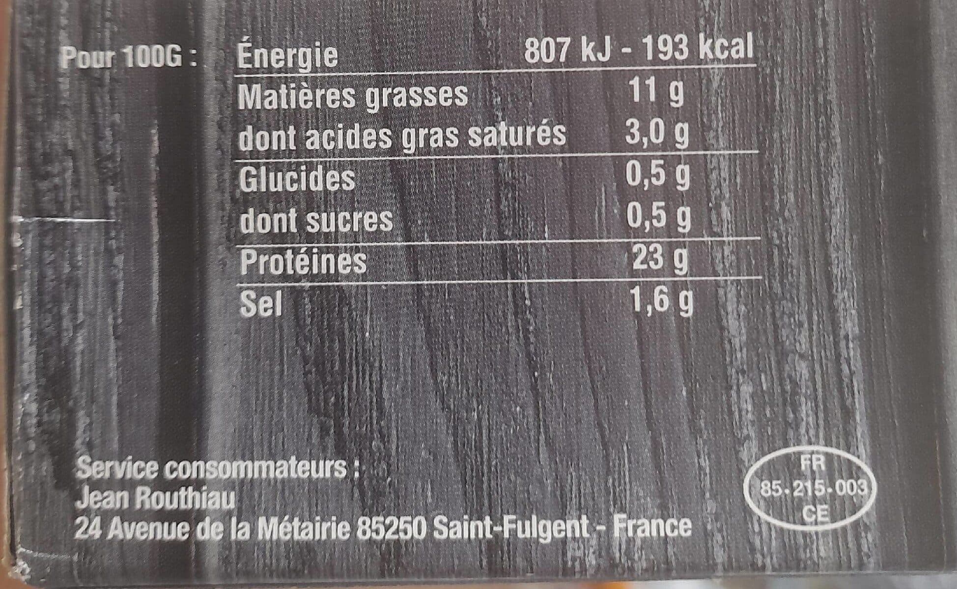 Jean Routhiau MELI-MELO gésiers volaille lardon fumé packshot