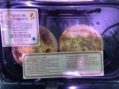 Boulanger Quiche lorraine packshot