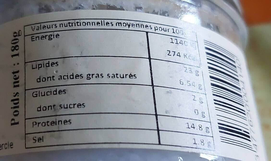 Open Food Facts Pâté de Lapin packshot