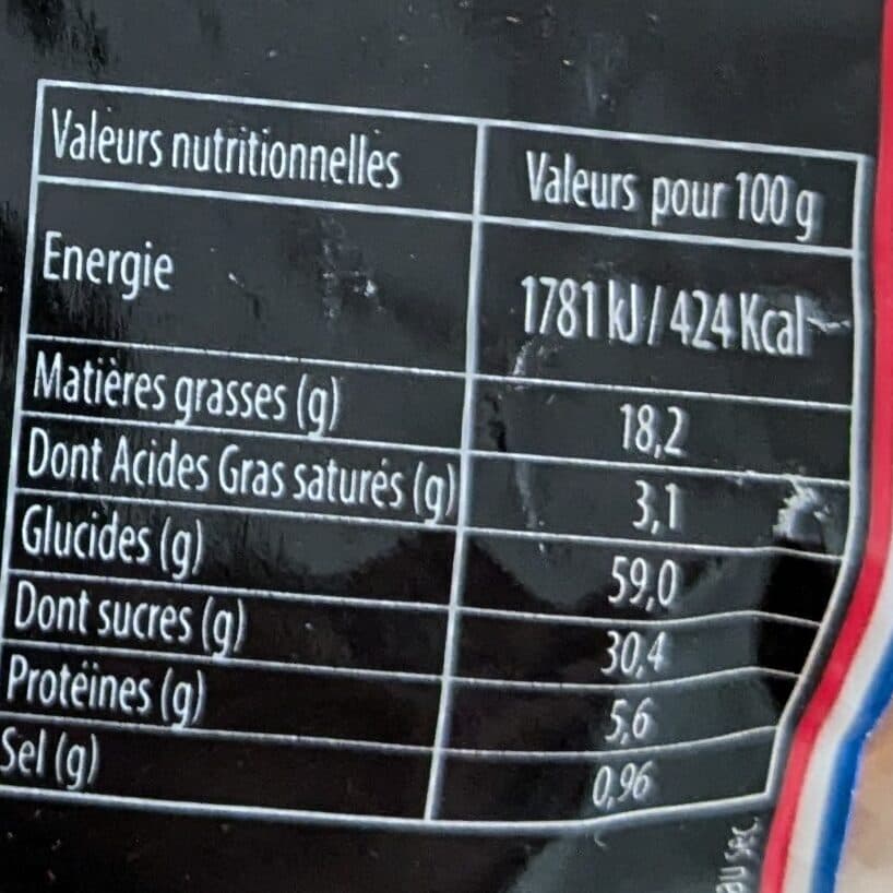 Antoinette Patisserie Madeleine coquille aux oeufs packshot