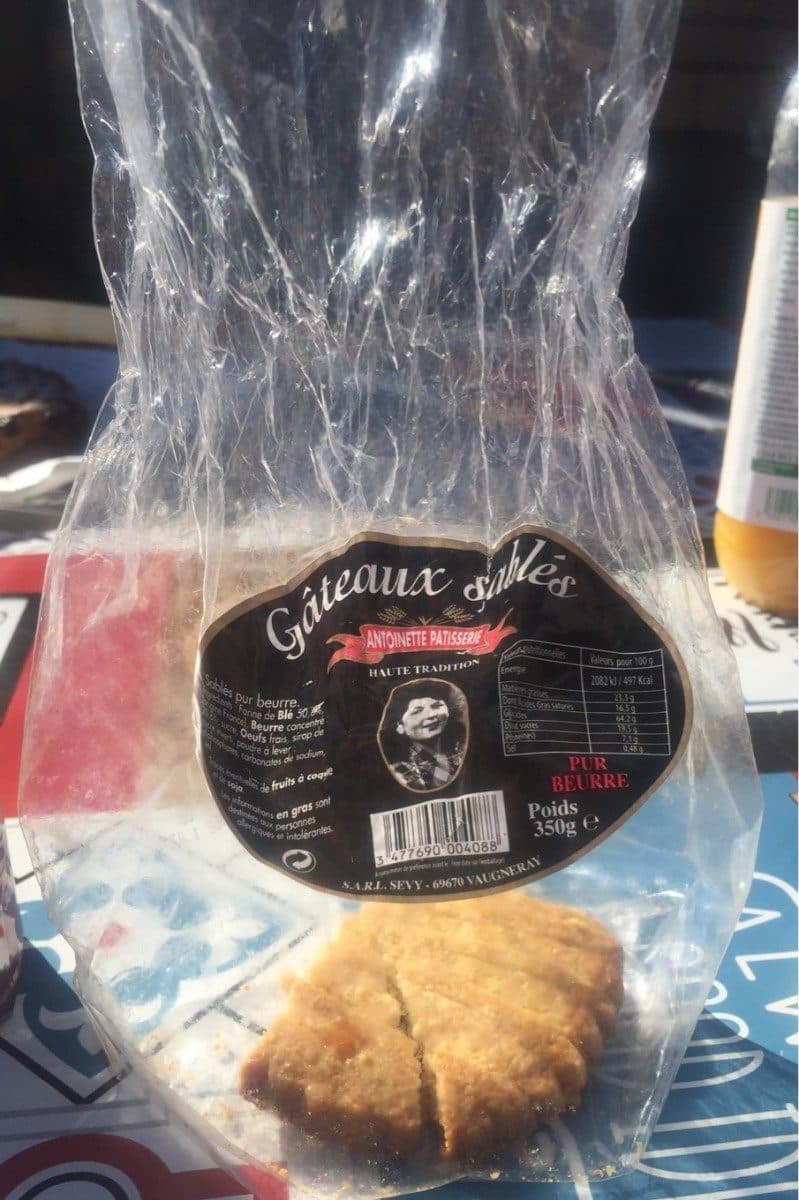 Antoinette Patisserie gateaux sablés packshot