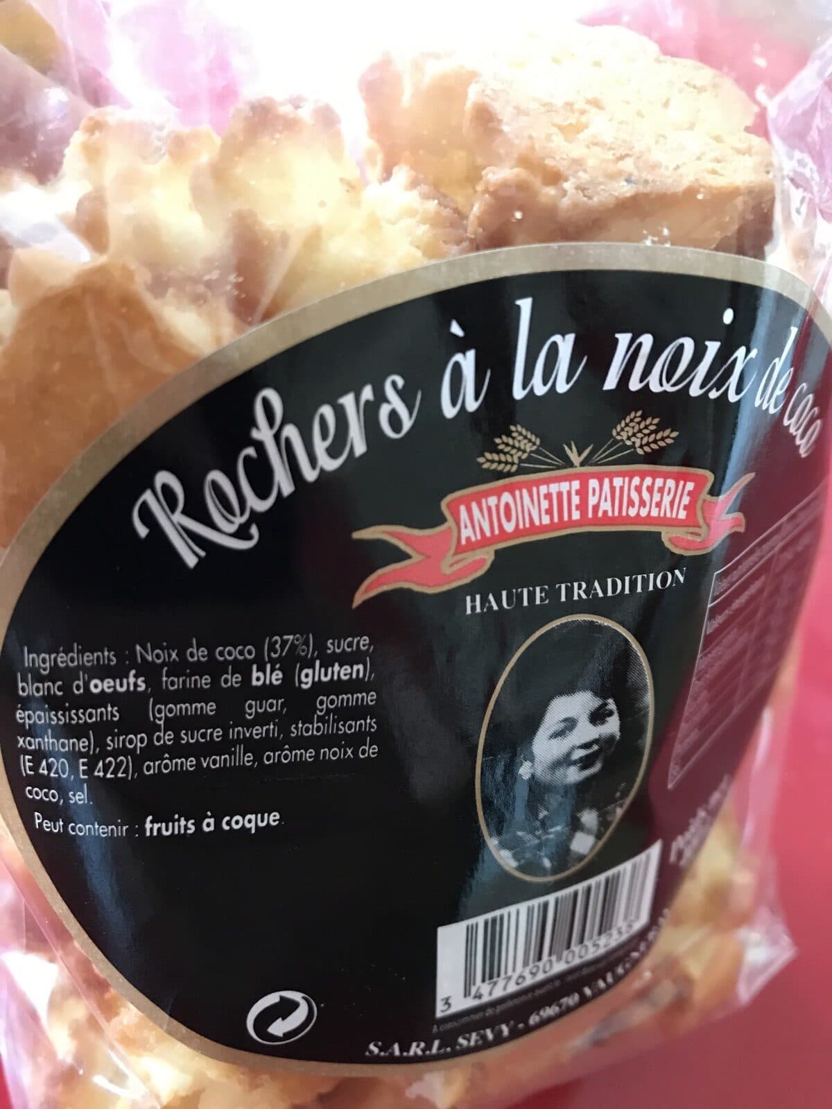Antoinette Pâtisserie Rochers à la Noix de Coco packshot