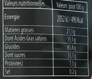Antoinette Pâtisserie Lunettes Chocolat Noisettes packshot