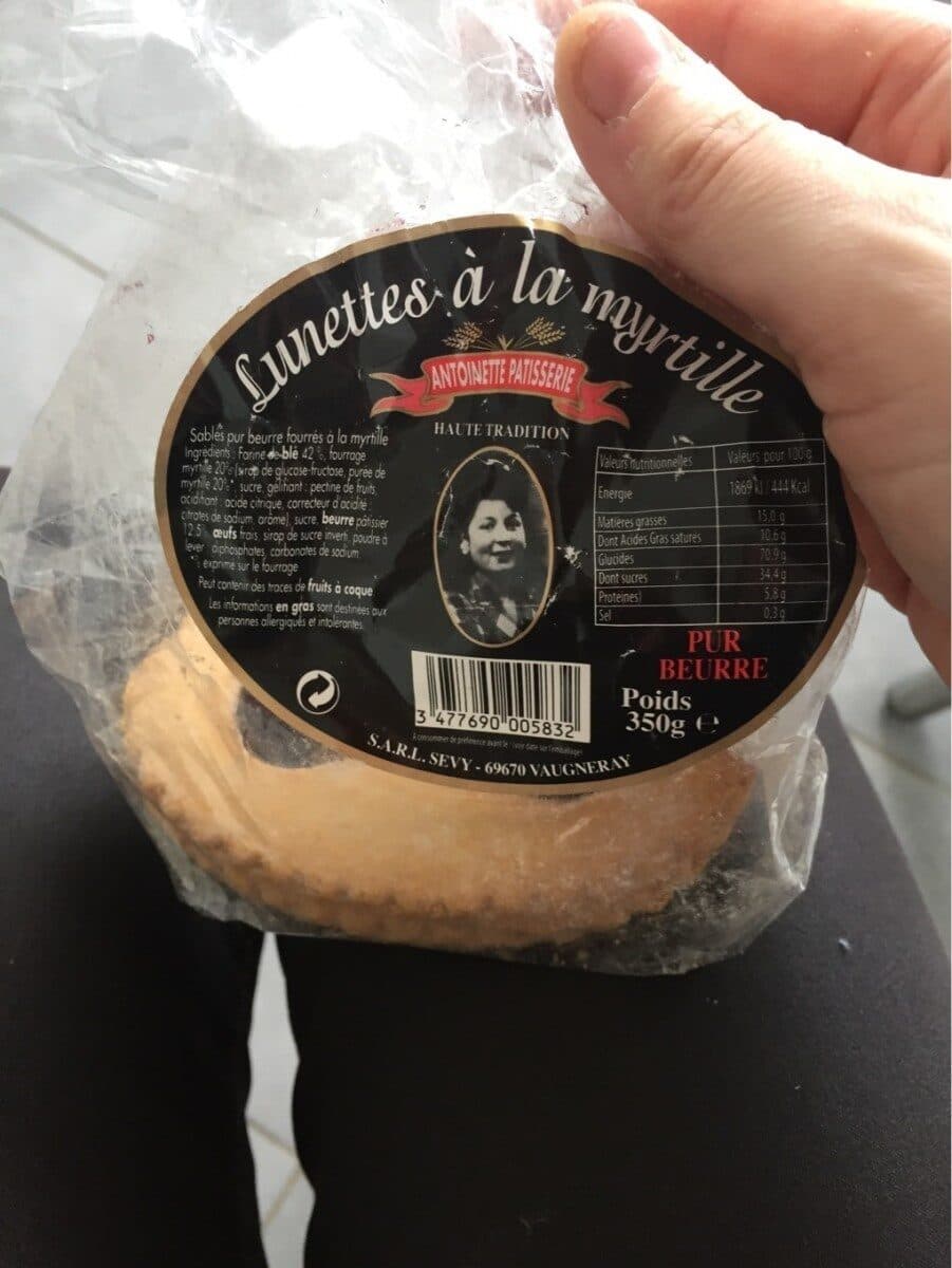 Antoinette Pâtisserie Lunettes à la myrtille packshot