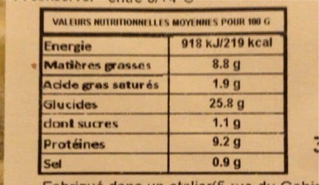 Open Food Facts Cannelloni ricotta epinards packshot