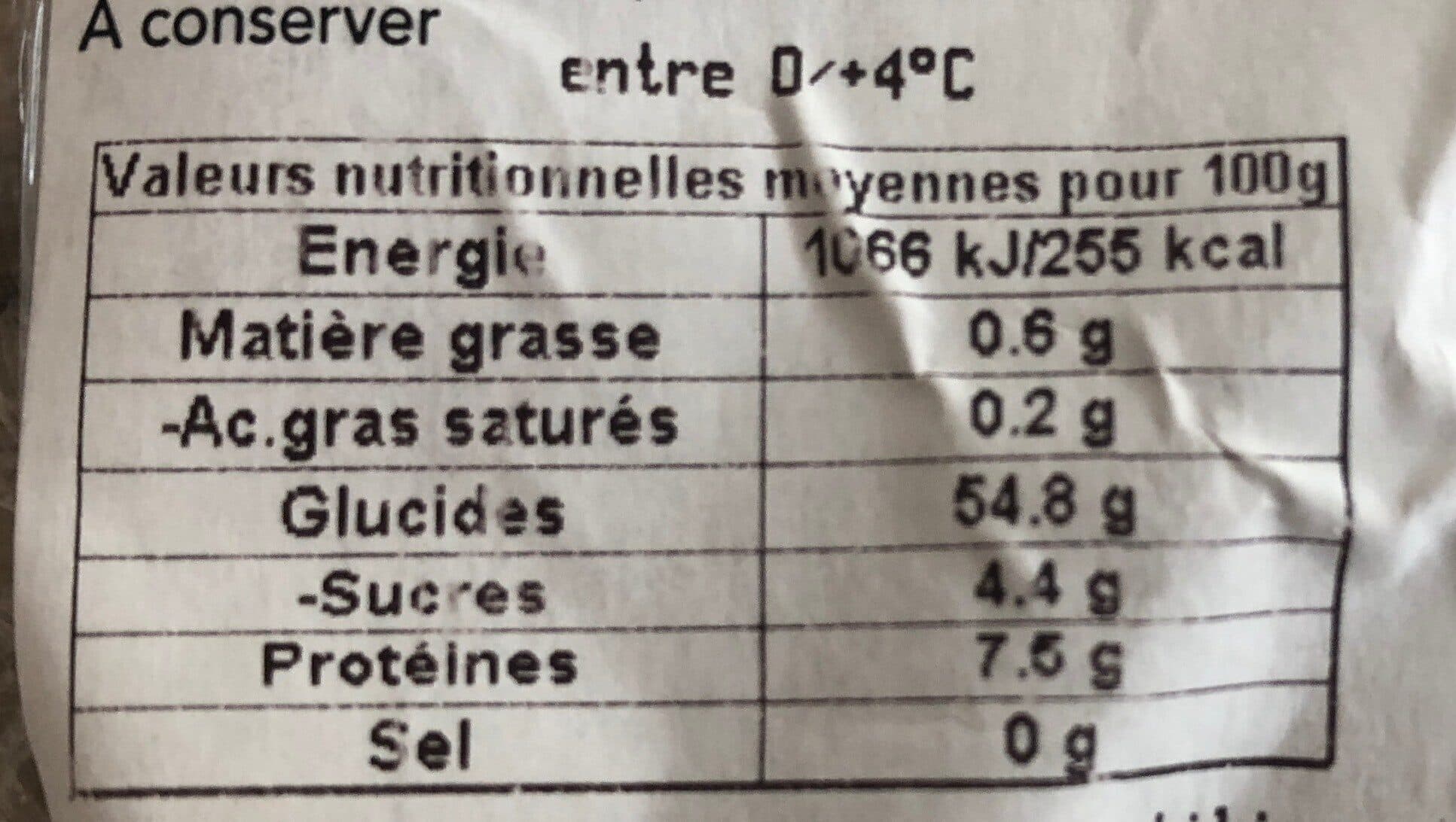 Open Food Facts Trofie à la Ligure packshot