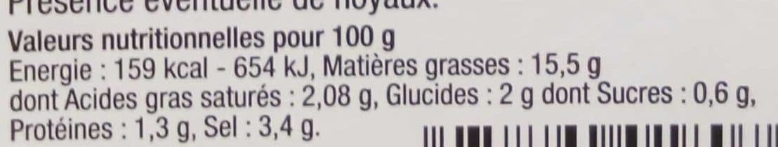 Mille et un Sud Olives à l'italienne, basilic & oignons doux packshot
