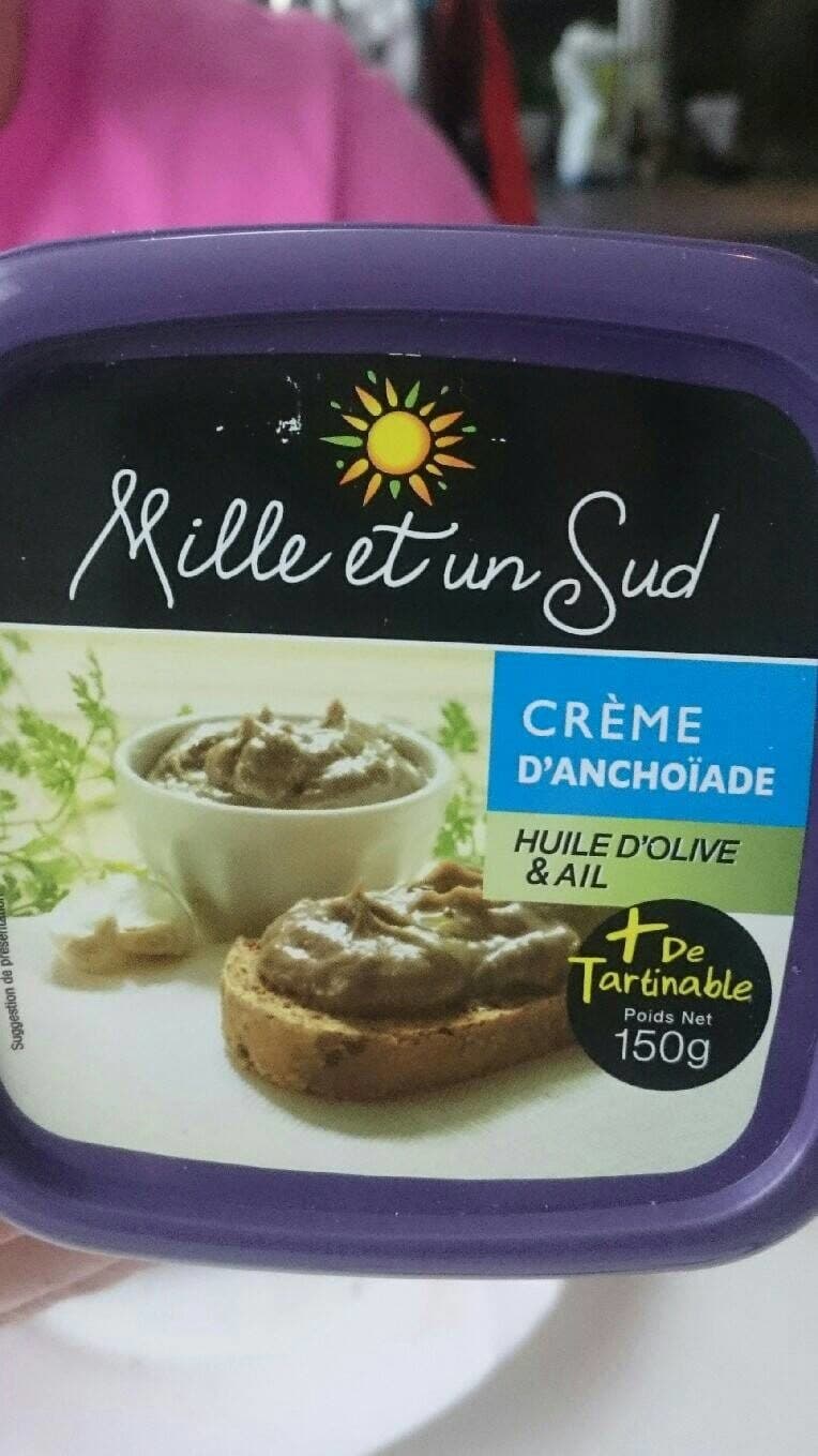 Mille Et Un Sud Crème d'anchoïade, ail confit & huile d'olive packshot