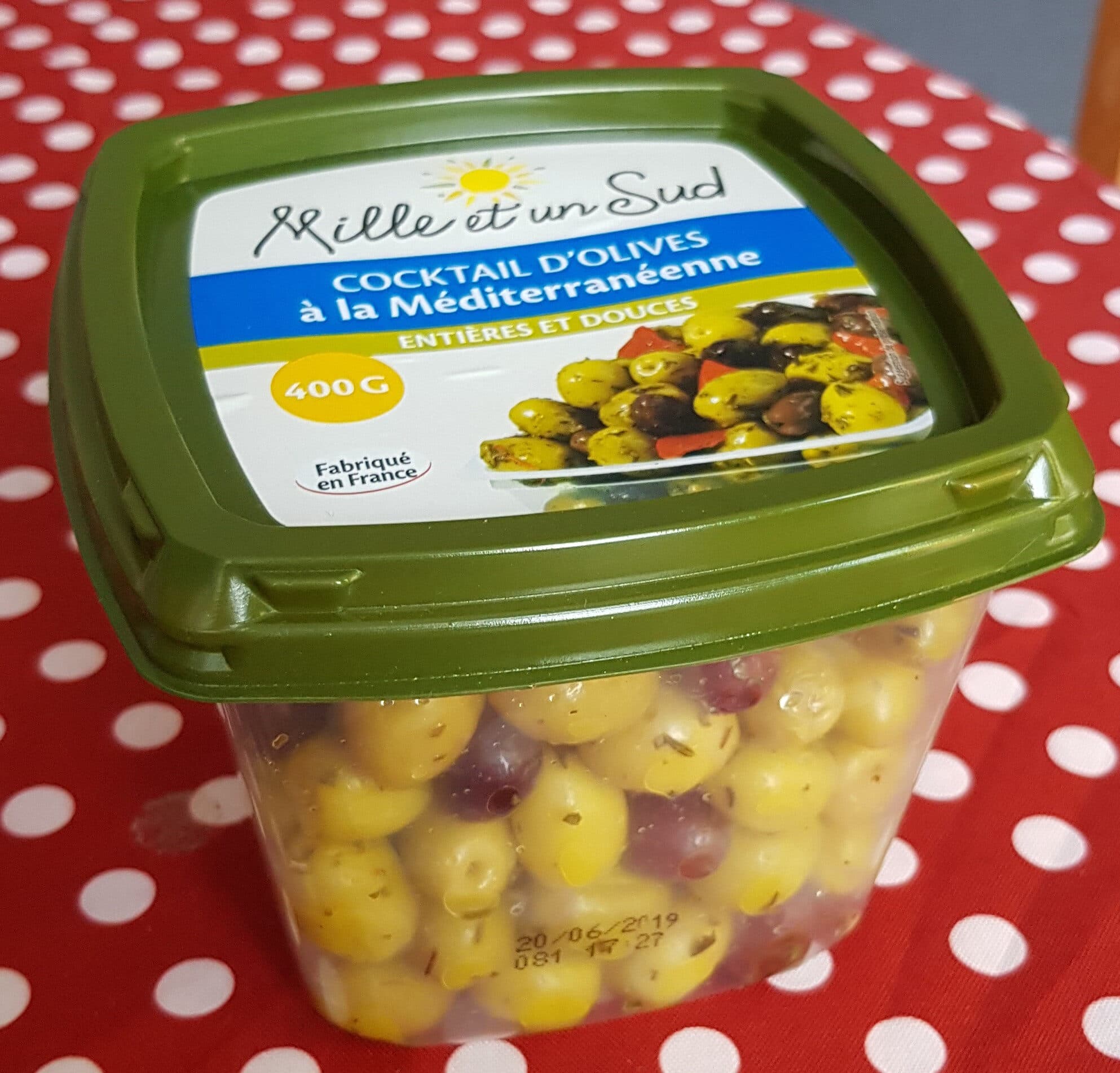 Mille Et Un Sud Cocktail d'olives à la méditerranéenne thym et persil MILLE ET UN packshot